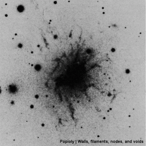 Popioly : Walls, Filaments, Nodes and Voids Popioly : Walls, Filaments, Nodes and Voids